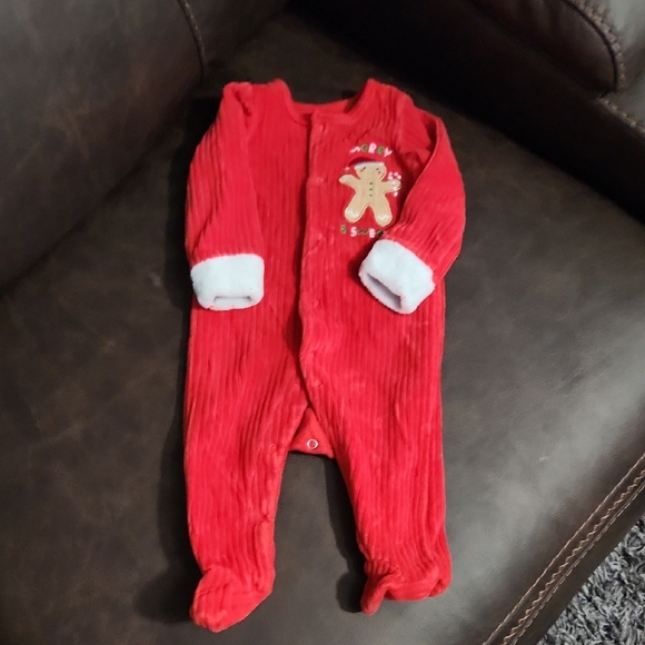 Baby Starters Holiday Footed Sleeper – Size 3M - Picture 1 of 5